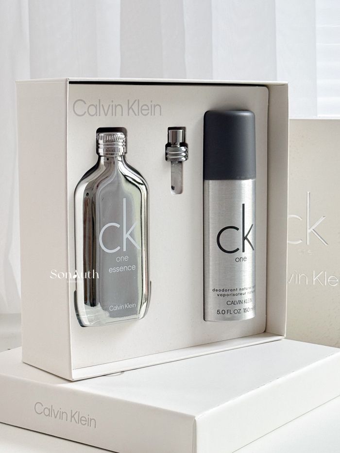Bộ Nước Hoa Calvin Klein One Essence Parfum Intense 100ml+ Deodorant 150ml
