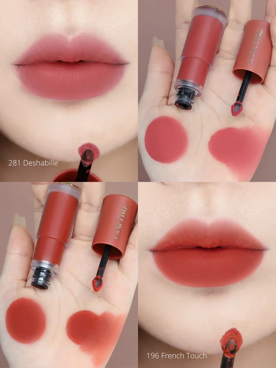 Son Kem Lancome L'absolu Rouge Intimatte 6ml