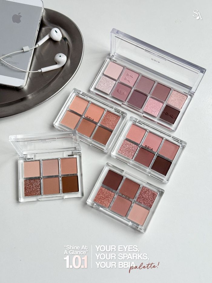 Bảng Phấn Mắt BBIA Ready To Wear Eye Palette 5g