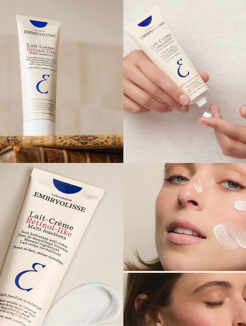 Kem Dưỡng Hỗ Trợ Ngăn Ngừa Lão Hoá Embryolisse Lait Creme Retinol-Like Moisturizer 75ml