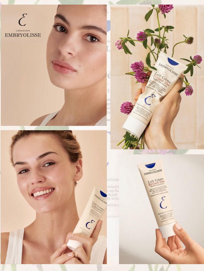 Kem Dưỡng Hỗ Trợ Ngăn Ngừa Lão Hoá Embryolisse Lait Creme Retinol-Like Moisturizer 75ml