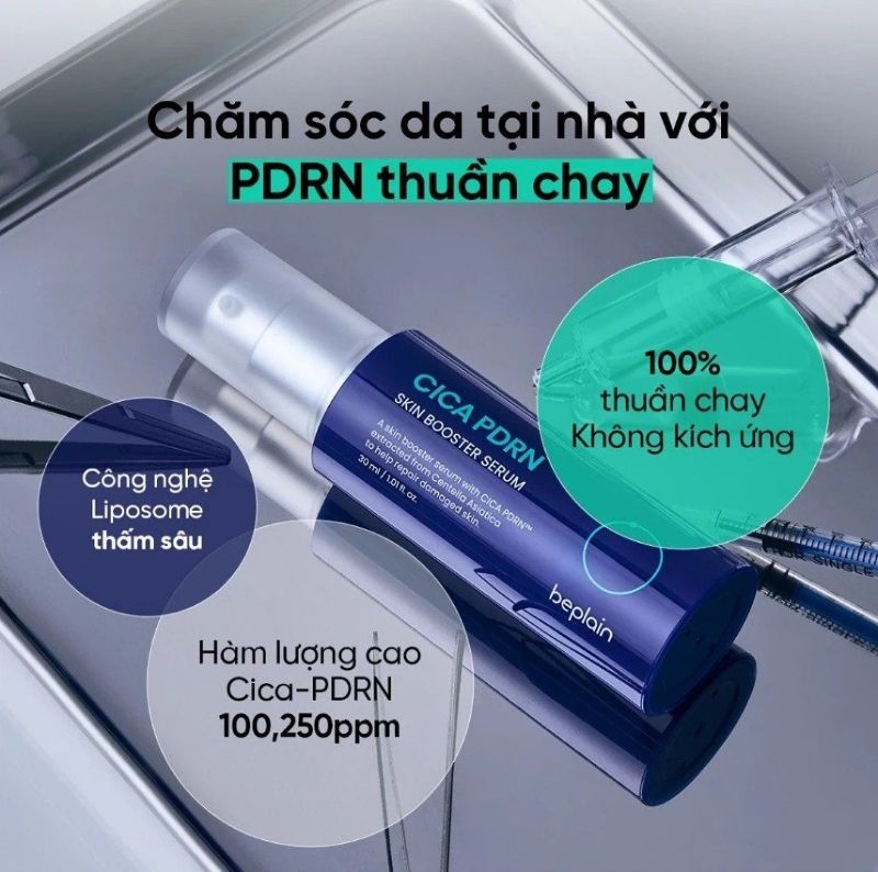 Tinh Chất Beplain Cica PDRN Skin Booster Serum 30ml