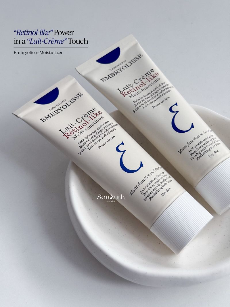 Kem Dưỡng Hỗ Trợ Ngăn Ngừa Lão Hoá Embryolisse Lait Creme Retinol-Like Moisturizer 75ml