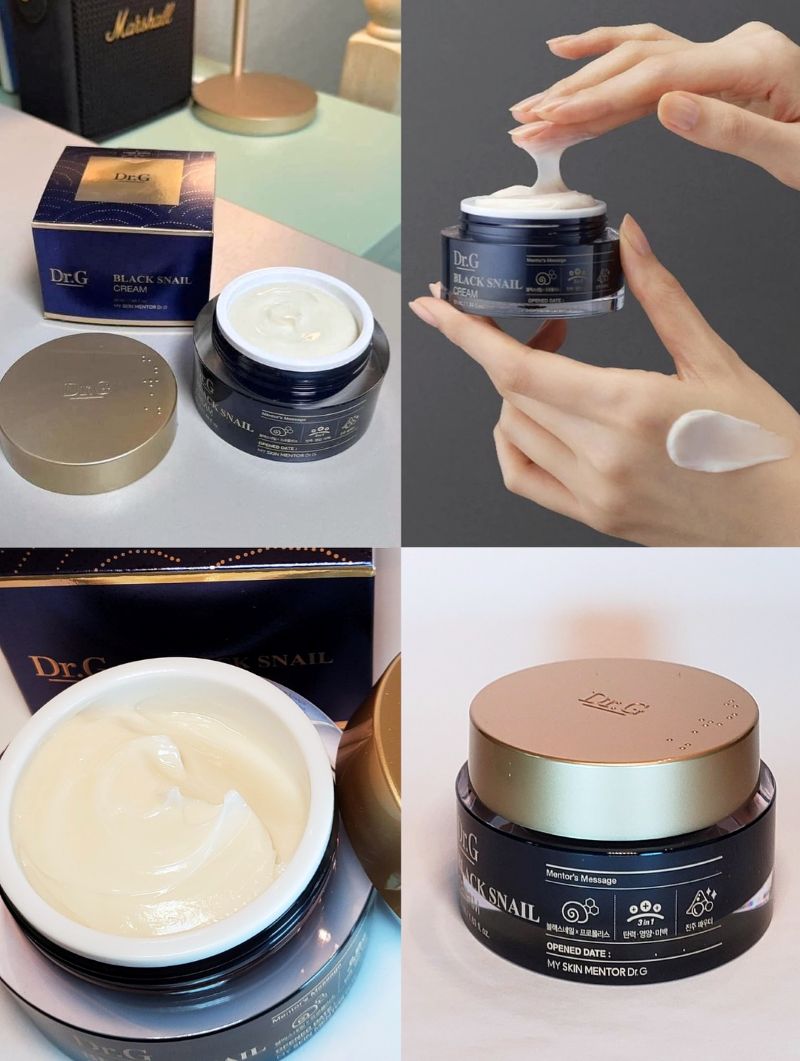 Kem Dưỡng Săn Chắc Da Dr.G Black Snail Cream 50ml