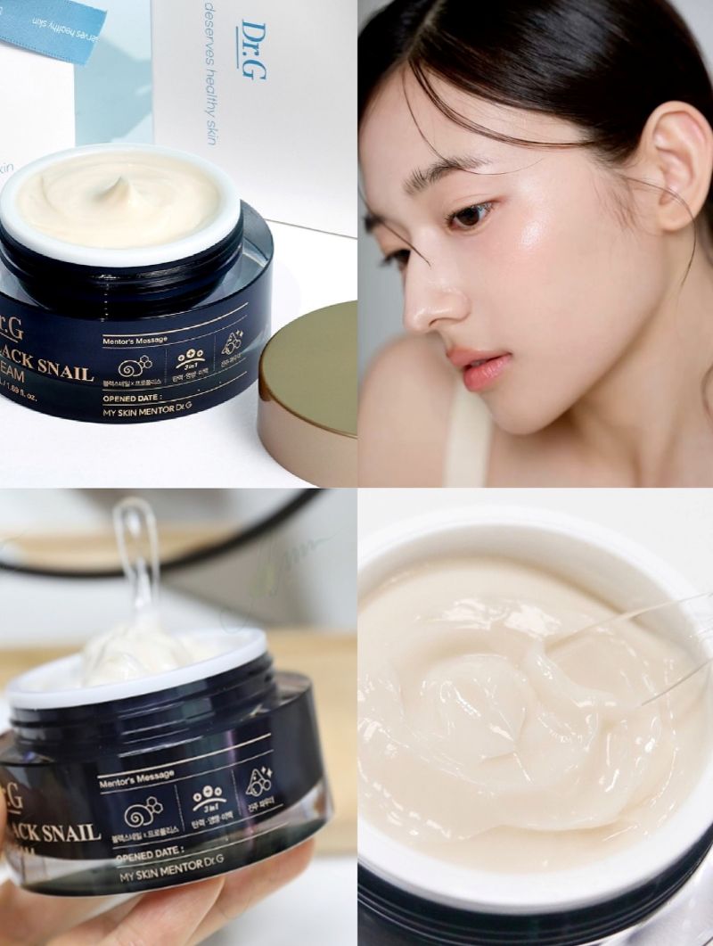 Kem Dưỡng Săn Chắc Da Dr.G Black Snail Cream 50ml