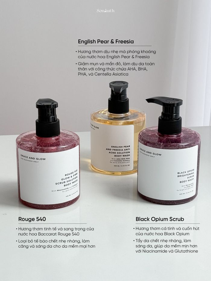 Sữa Tắm Grace And Glow Body Wash