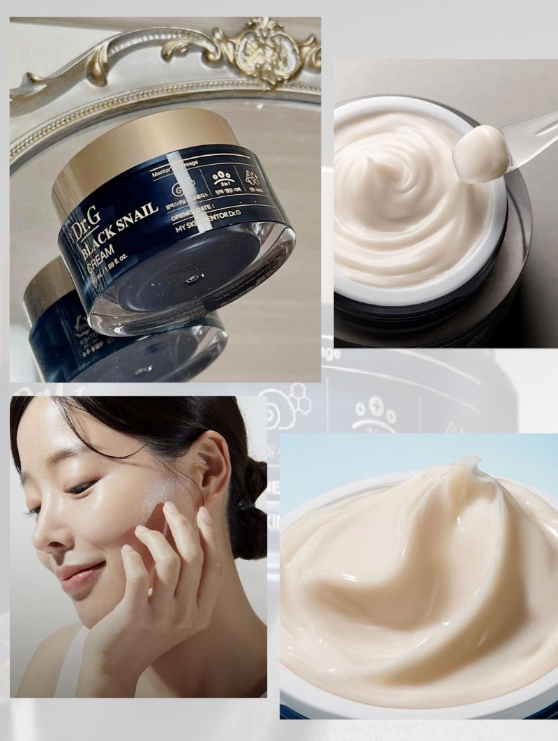 Kem Dưỡng Săn Chắc Da Dr.G Black Snail Cream 50ml
