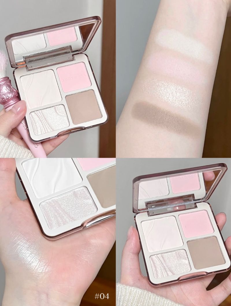 Bảng Phấn Bắt Sáng & Tạo Khối Judydoll Highlight & Contour 9g