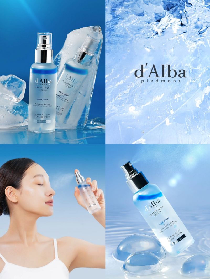 Xịt Tinh Chất Dưỡng Da d'Alba Refresh Aqua Serum 100ml