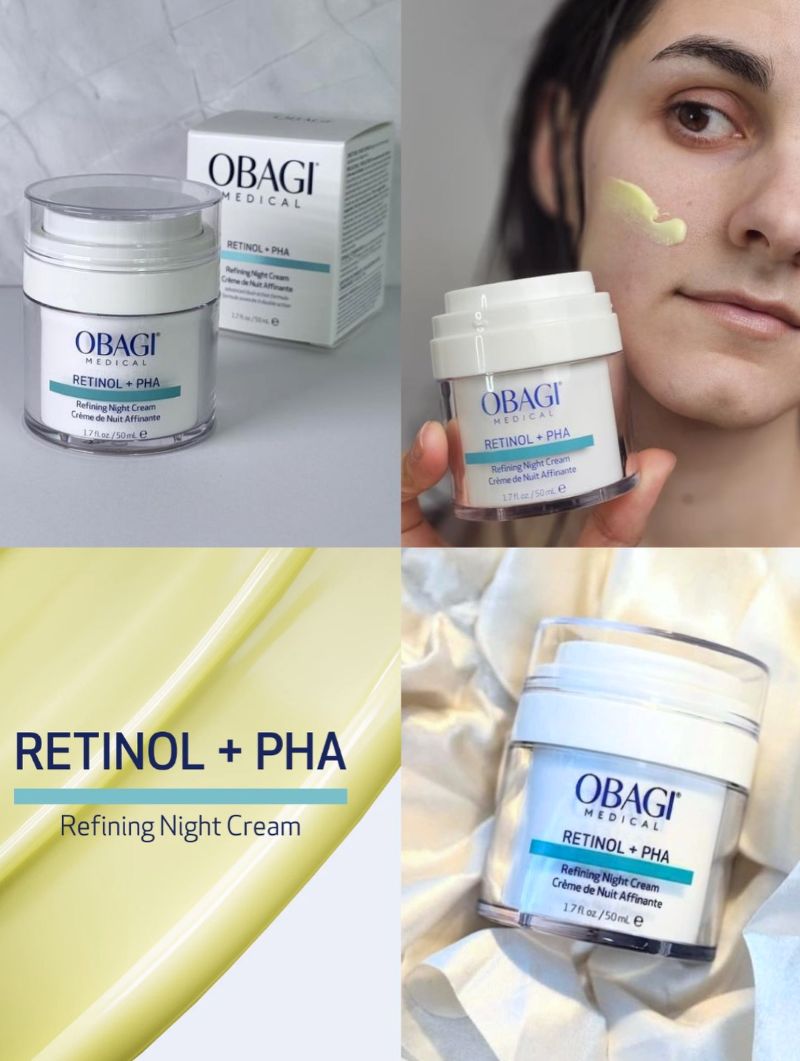 Kem Dưỡng Tái Tạo Obagi Retinol+PHA Refining Night Cream 50ml