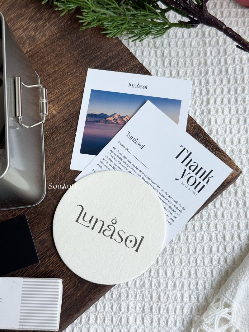 Bộ Nến Thơm Giáng Sinh Lunasol Candle Set