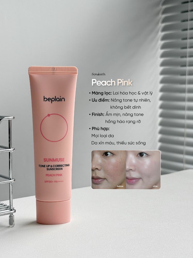 Kem Chống Nắng Beplain Sunmuse Sunscreen SPF50+ 50ml
