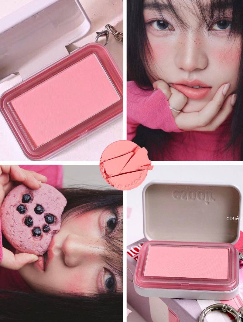 Set Phấn Nước Espoir Be Velvet Cover Cushion Set (Refill + Cheek Keyring)
