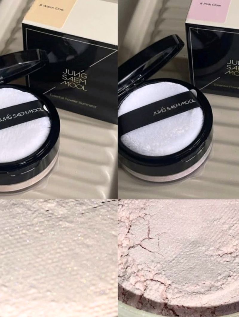 Phấn Phủ Bột Nhũ Bắt Sáng Jung Saem Mool Essential Powder Illuminator 10g