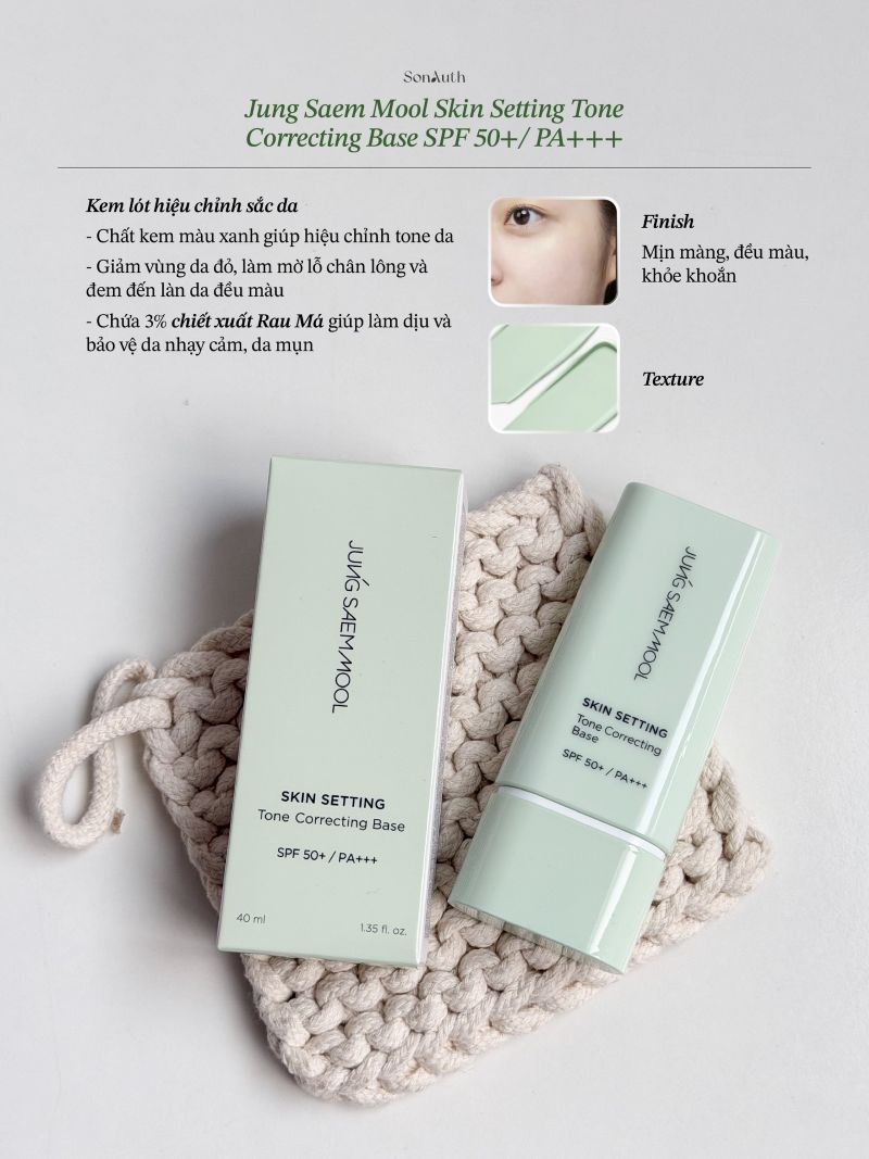 Kem Lót Jung Saem Mool Skin Setting Primer 40ml