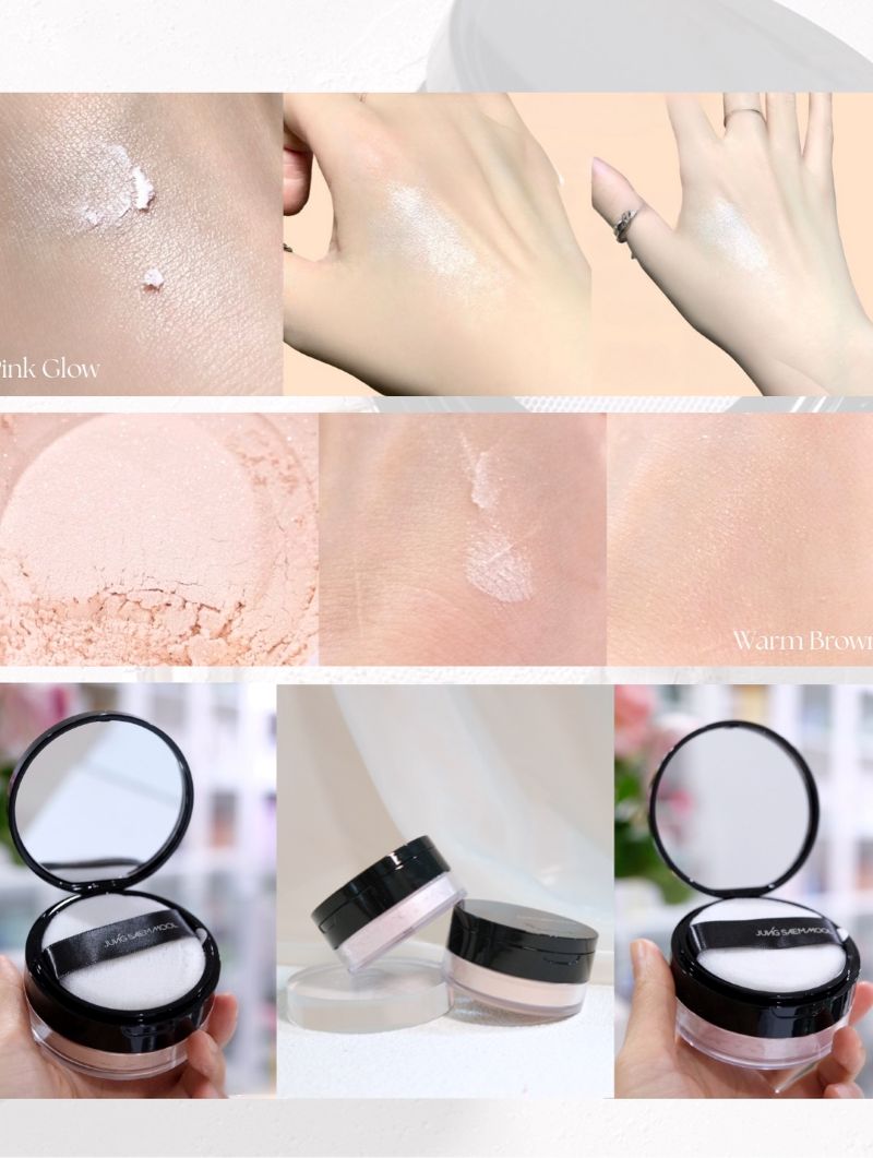 Phấn Phủ Bột Nhũ Bắt Sáng Jung Saem Mool Essential Powder Illuminator 10g