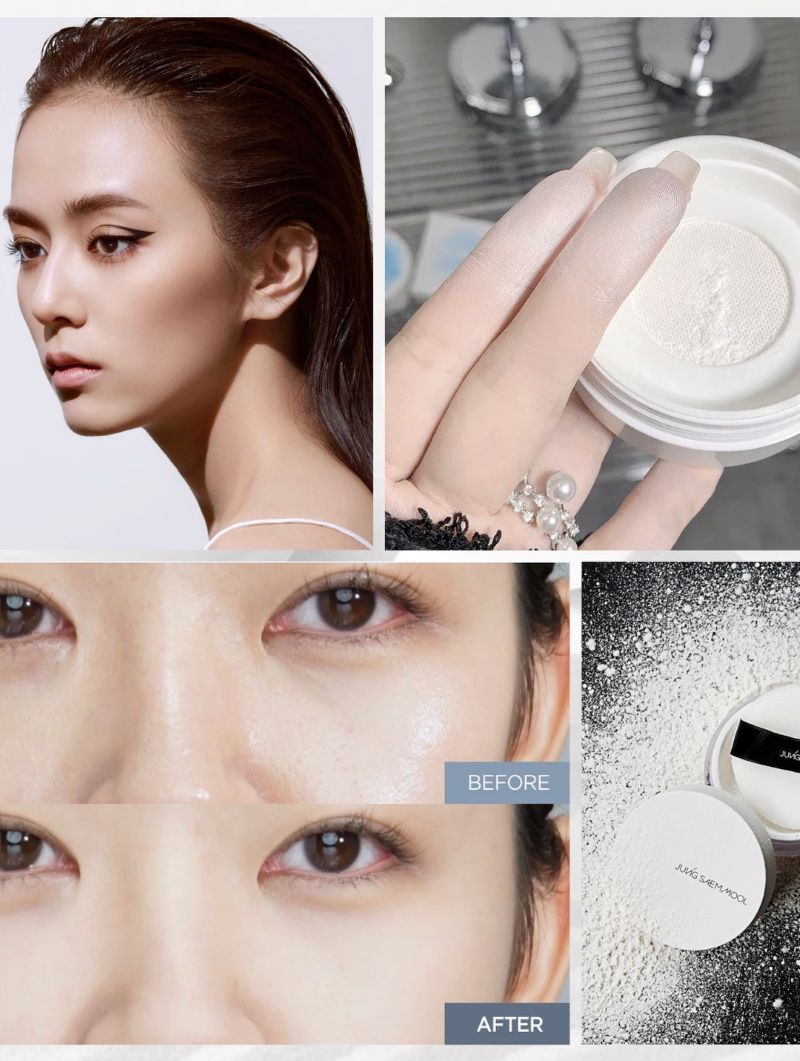 Phấn Phủ Jung Saem Mool Pro-Lasting Finish Powder 10g