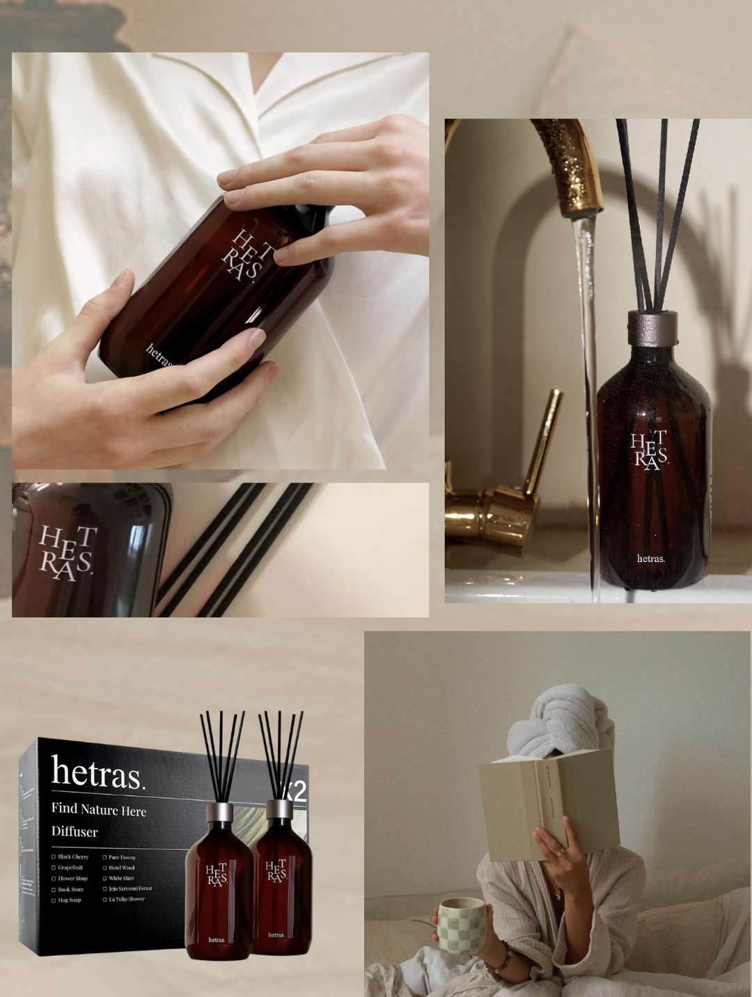 Tinh Dầu Khuếch Tán Hương Thơm Hetras Premium Diffuser 500ml