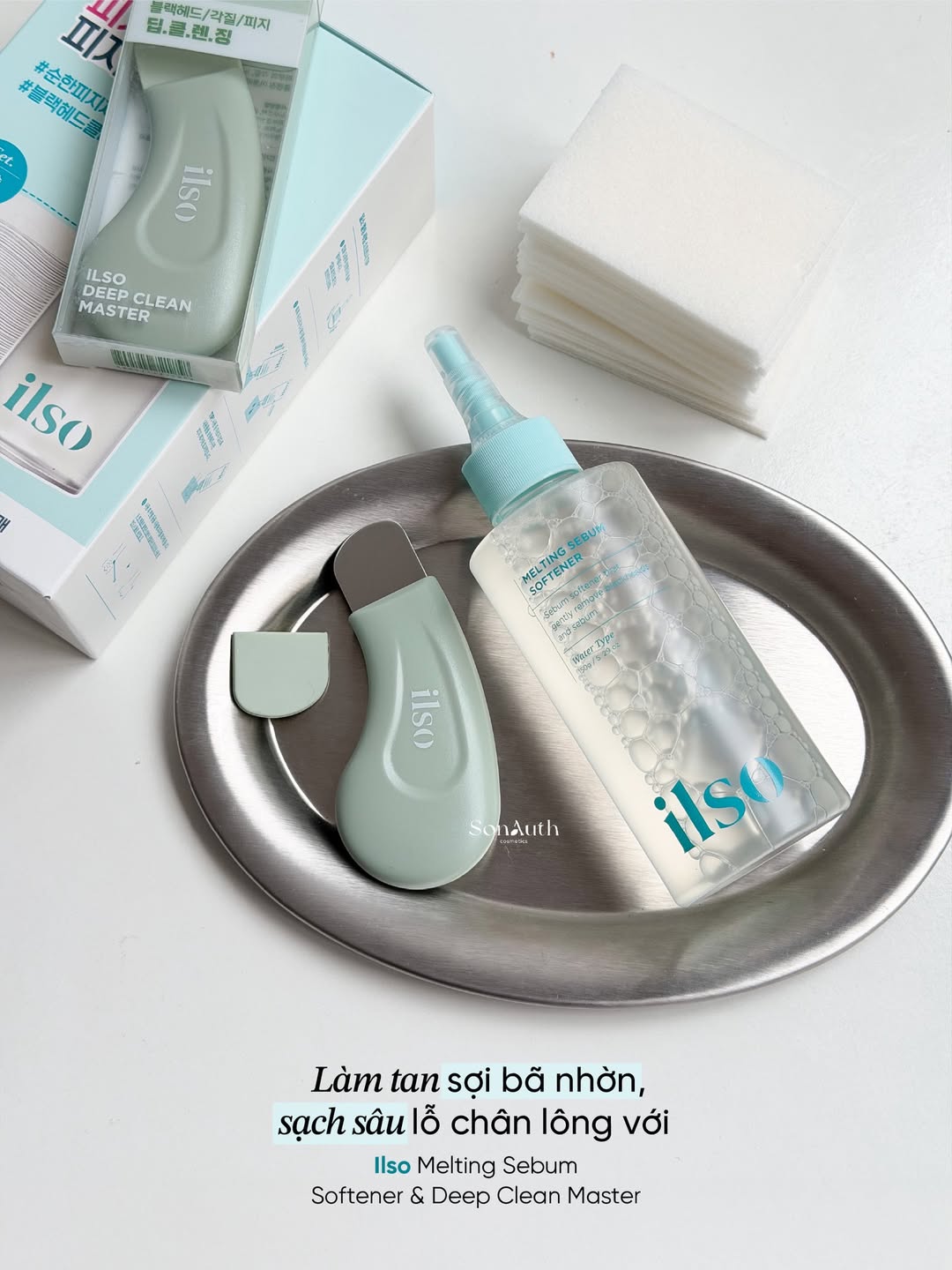 Tinh chất ủ mụn Ilso Melting Sebum Softener 150g