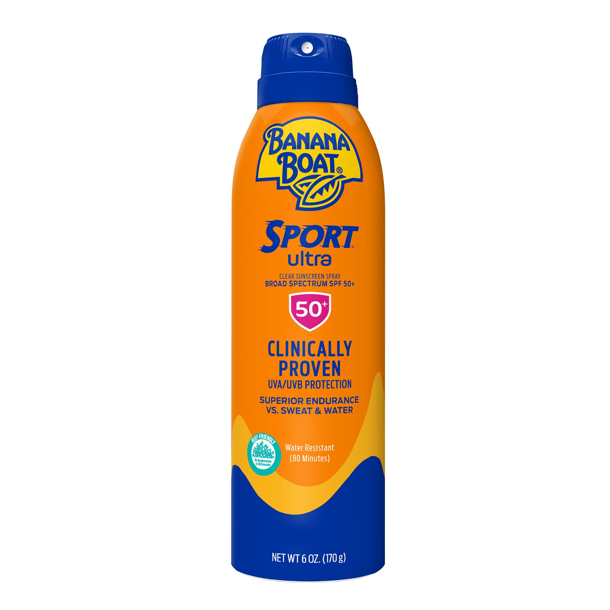 Xịt Chống Nắng Banana Boat Sport Ultra Clear Sunscreen Broad Spectrum SPF50+