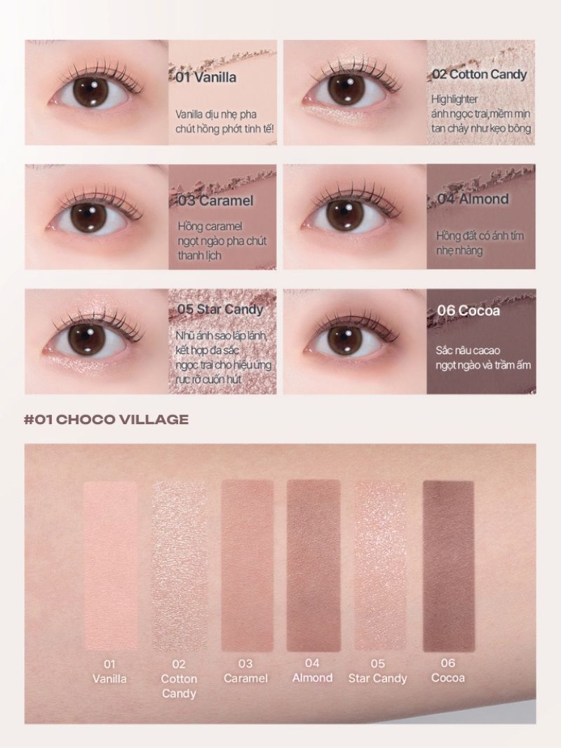 Bảng Mắt BBIA Last Eye Palette 5g