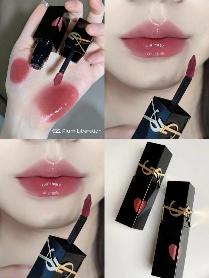 Son Kem YSL Rouge Vinyl Cream Lip Stain Limited
