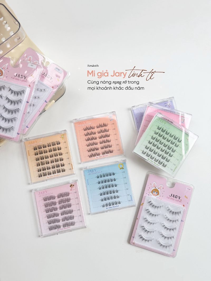 Mi Giả Jary Pro Cluster Lashes