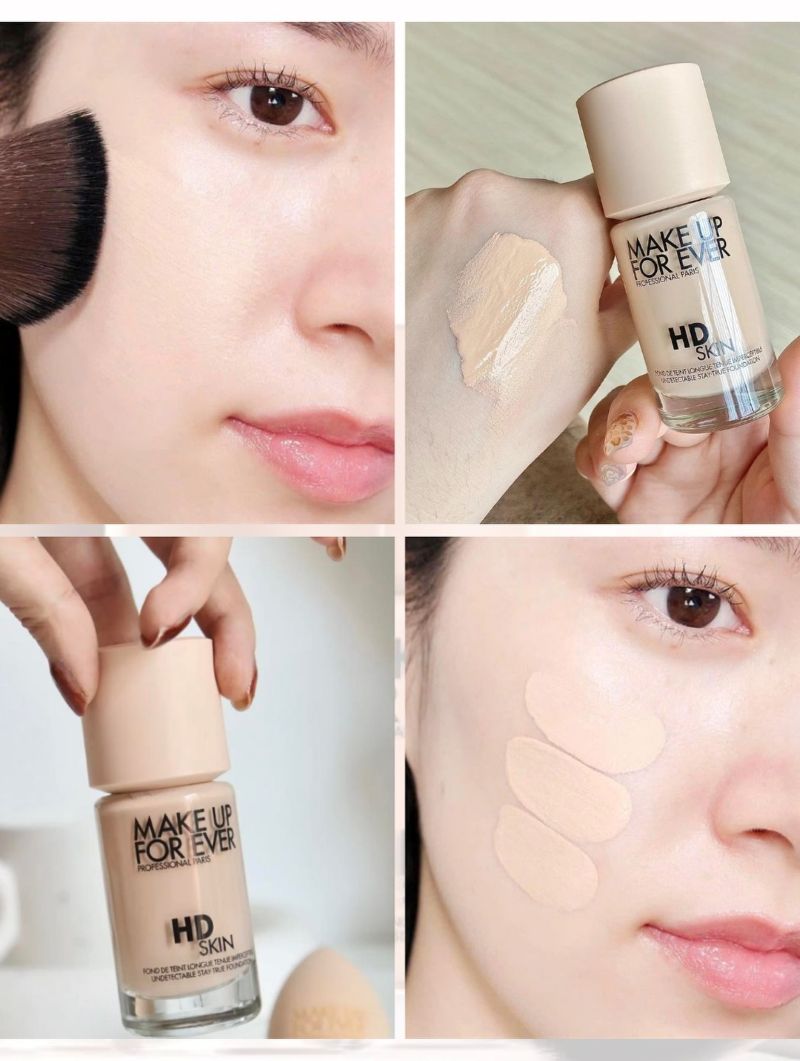 Kem Nền Make Up For Ever HD Skin Undetectable Longwear Foundation 30ml