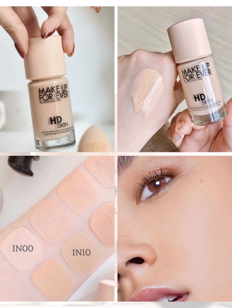 Kem Nền Make Up For Ever HD Skin Undetectable Longwear Foundation 30ml