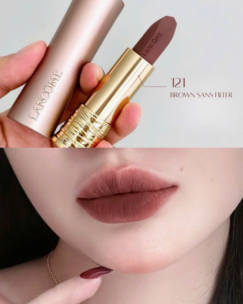 Son Thỏi Lì Lancôme L'Absolu Rouge Intimatte 3.4g