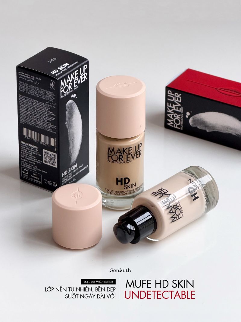 Kem Nền Make Up For Ever HD Skin Undetectable Longwear Foundation 30ml
