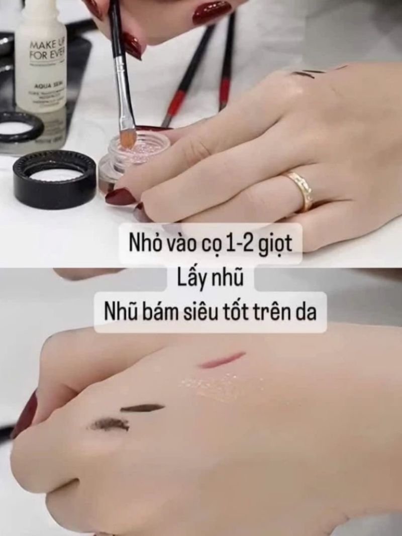 Dung Dịch Pha Nền, Lì Lớp Trang Điểm Make Up For Ever Aqua Seal 12ml