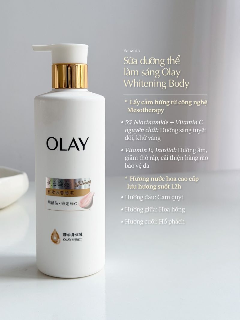 Sữa Dưỡng Thể Sáng Mịn Olay Body 260g