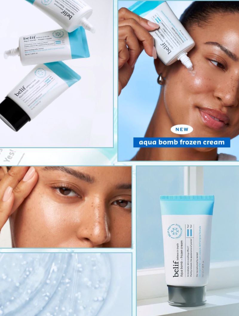 Belif Aqua Bomb Frozen Cream 50ml Set