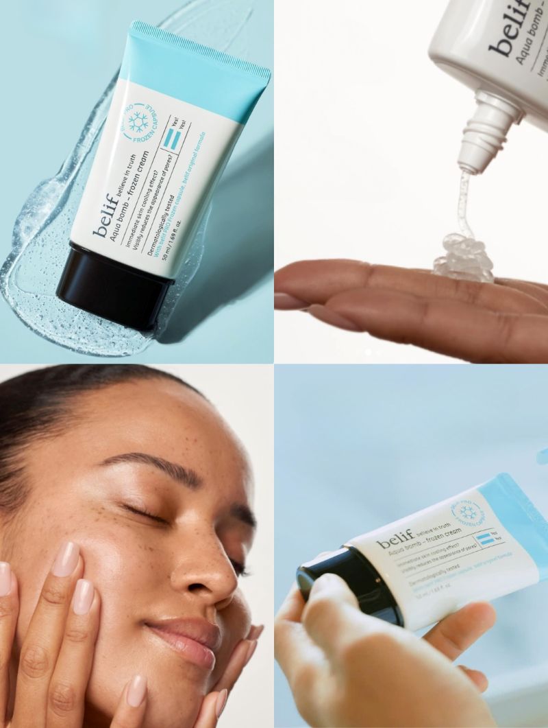 Belif Aqua Bomb Frozen Cream 50ml Set