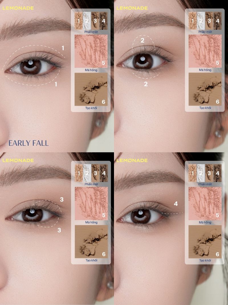 Bảng Phấn Đa Năng Lemonade Aesthetic Multi Task Palette 10.8g