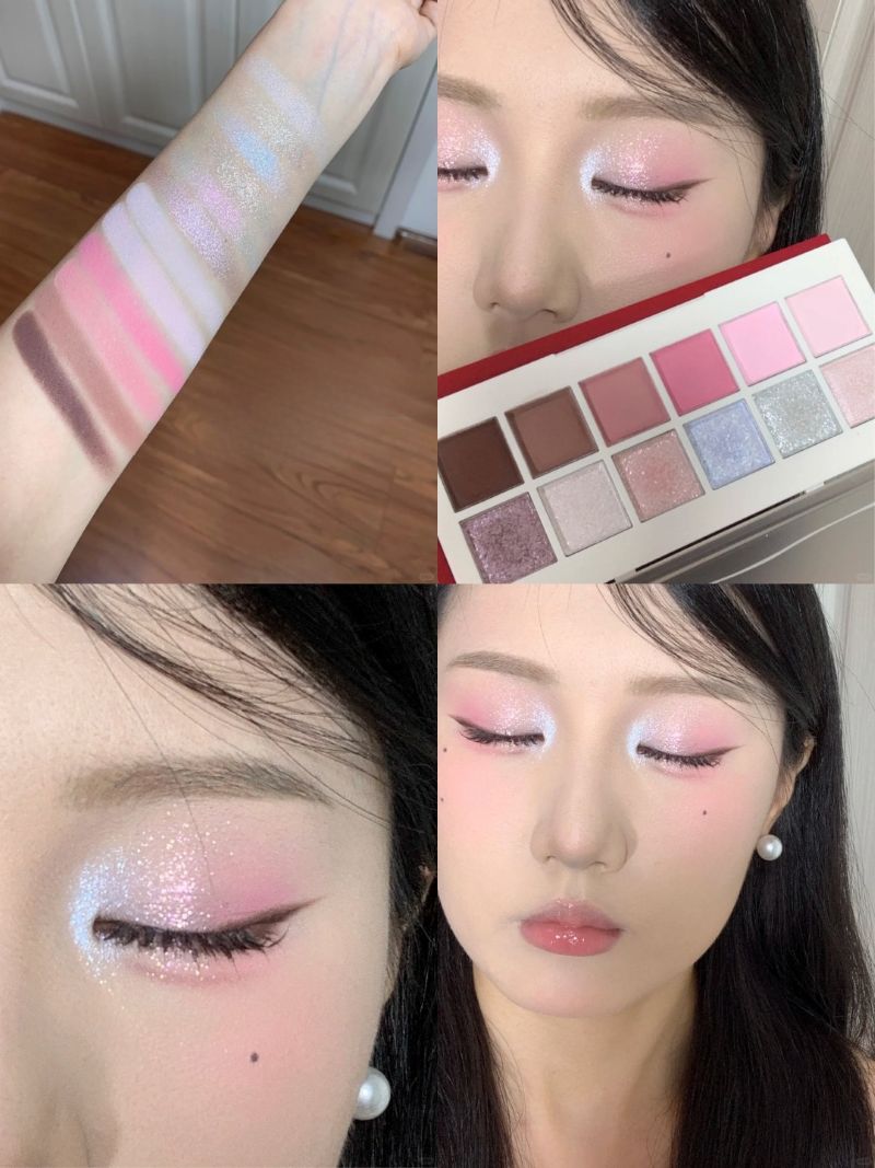 Bảng Phấn Đa Năng Joocyee Happy Me Day 12 Shades Multi-Use Palette 14g