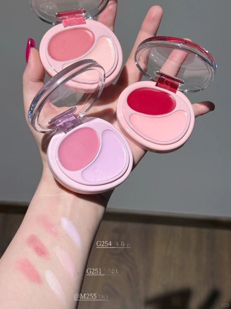 Má Hồng Kem 2 Ô Joocyee Cream Blush Duo 7g