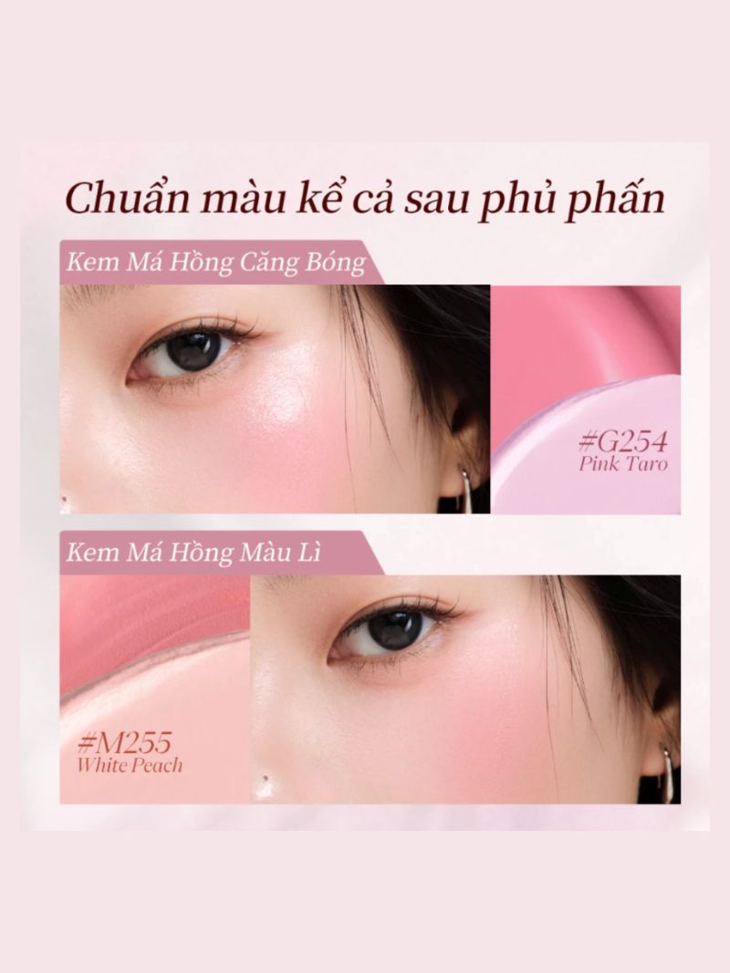 Má Hồng Kem 2 Ô Joocyee Cream Blush Duo 7g