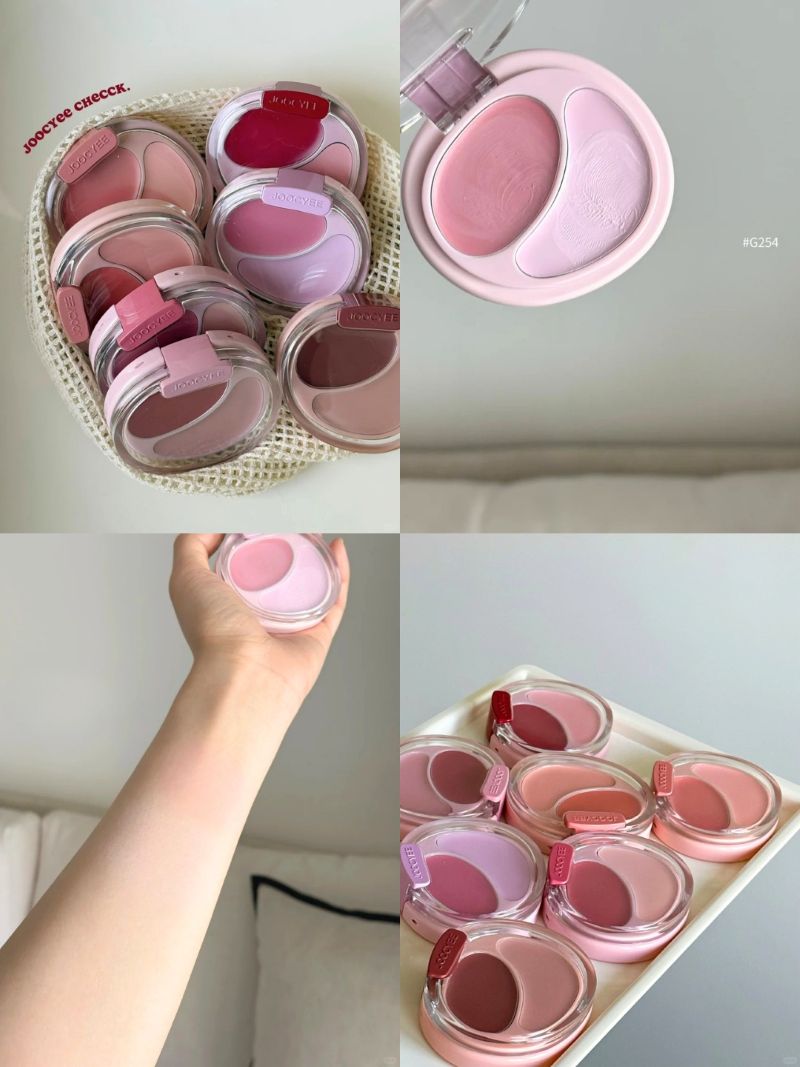 Má Hồng Kem 2 Ô Joocyee Cream Blush Duo 7g