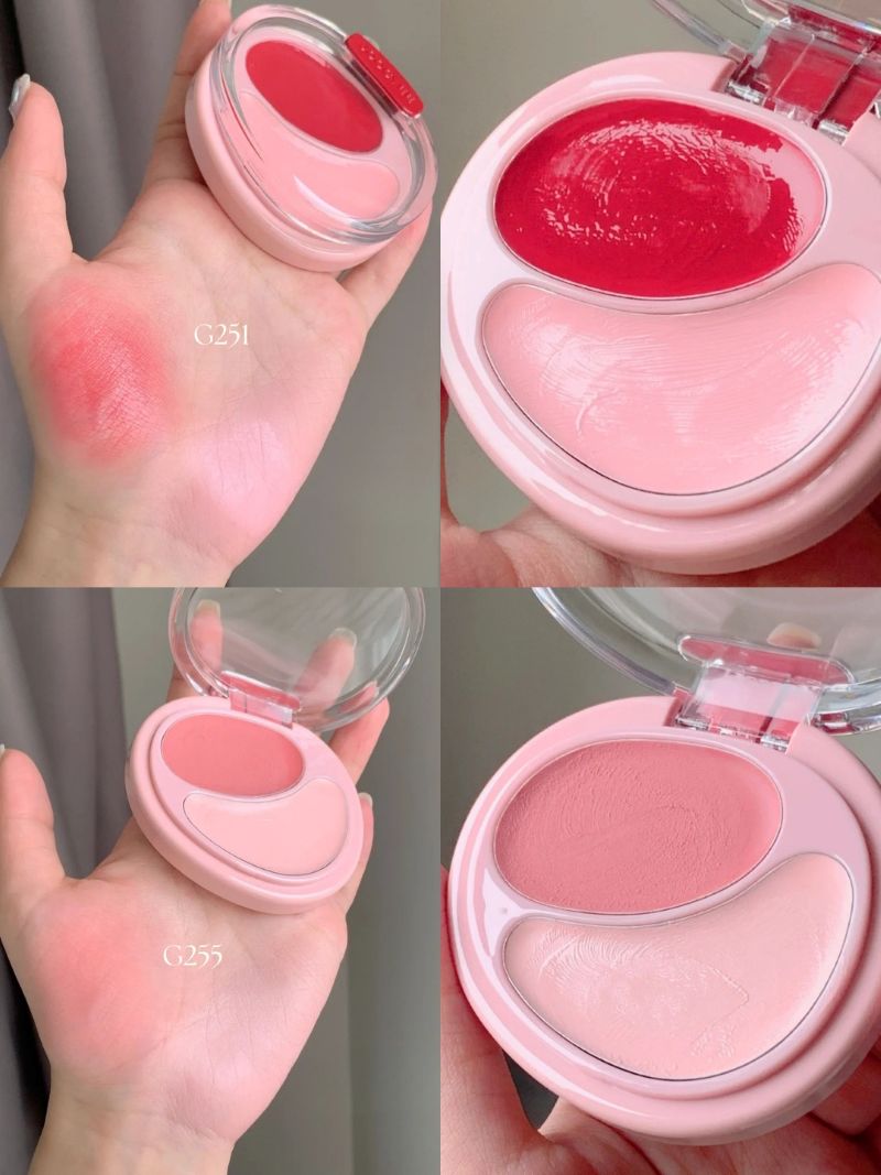 Má Hồng Kem 2 Ô Joocyee Cream Blush Duo 7g