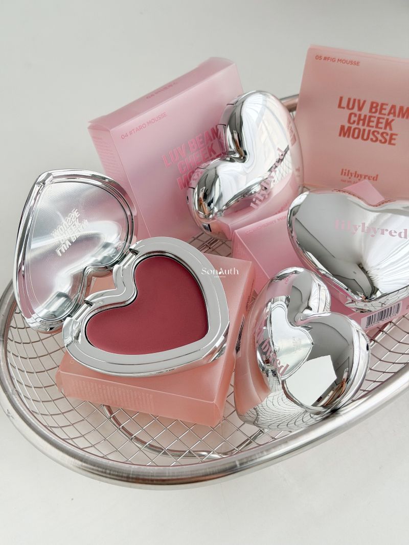 Má Hồng Kem Bùn Lilybyred Luv Beam Cheek Mousse 3.8g