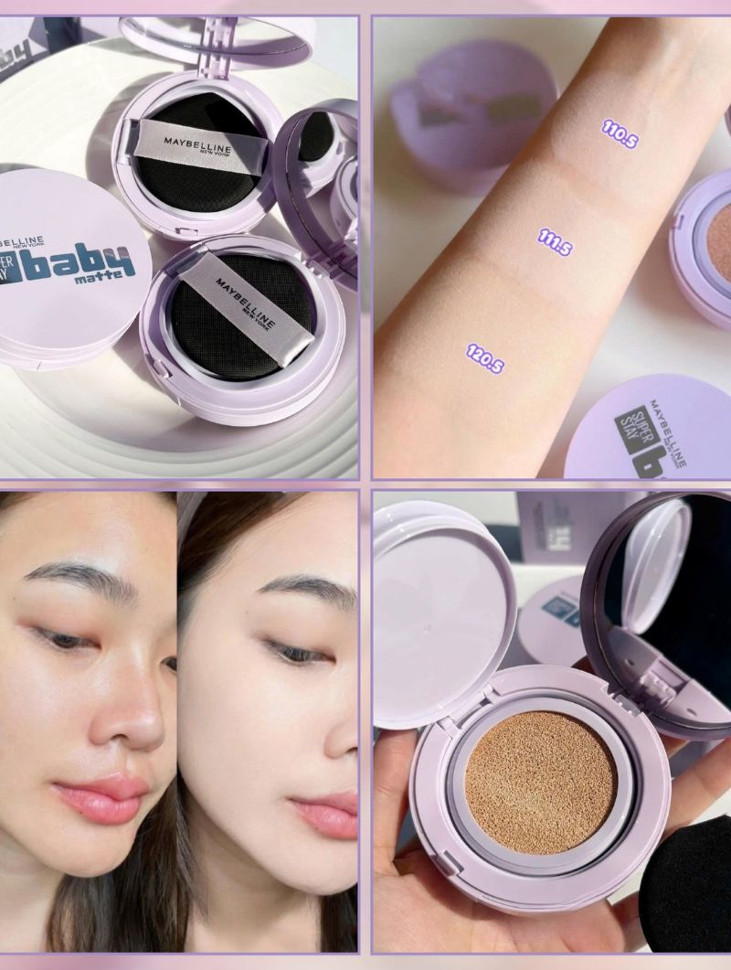 Phấn Nước Maybelline Super Stay Baby Matte Up To 24h Soft Matte Cushion 11g