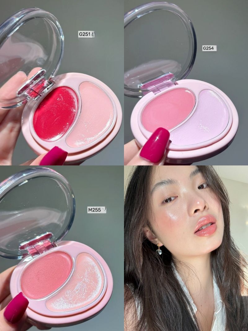 Má Hồng Kem 2 Ô Joocyee Cream Blush Duo 7g