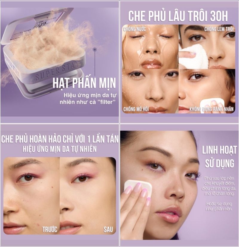 Phấn Nền Maybelline Super Stay Up To 30H Flex Powder Foundation 9g
