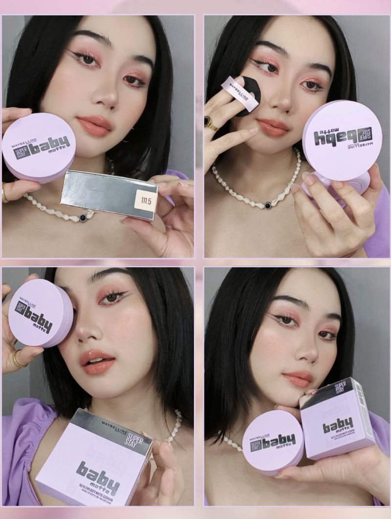 Phấn Nước Maybelline Super Stay Baby Matte Up To 24h Soft Matte Cushion 11g