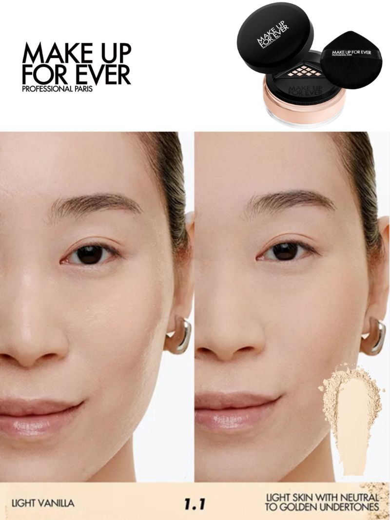 Phấn Phủ Make Up For Ever HD Skin Undetectable Shine Control Setting Powder 18g