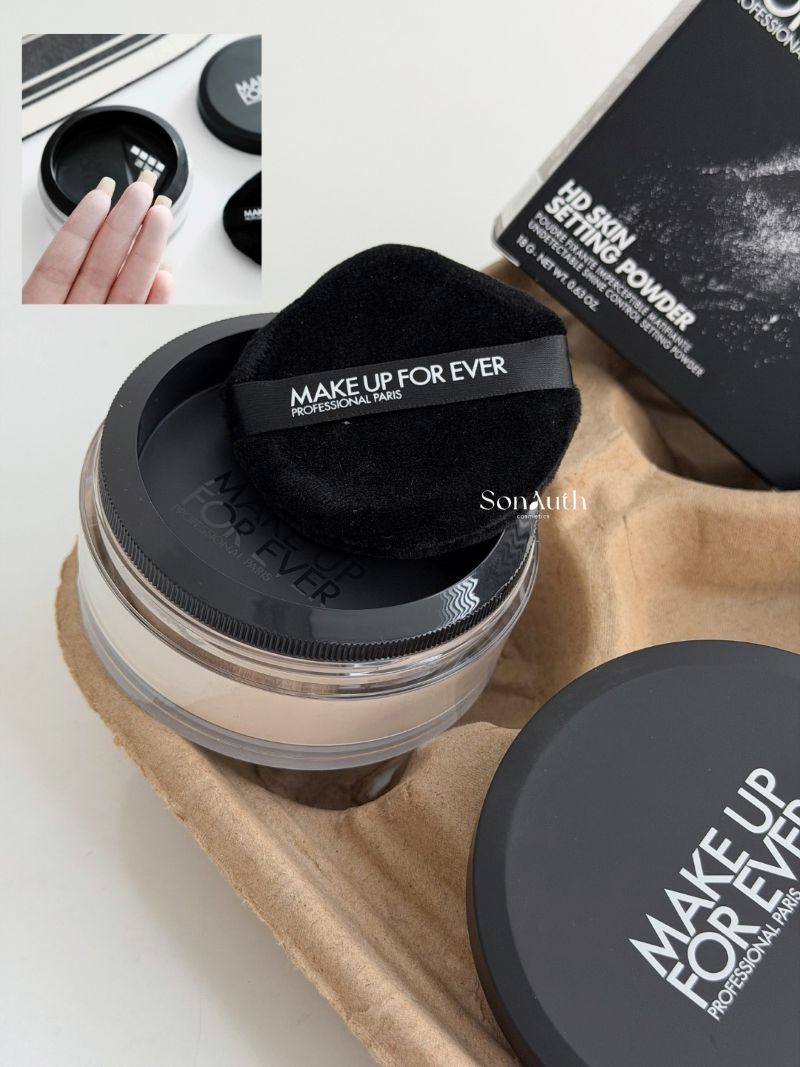 Phấn Phủ Make Up For Ever HD Skin Undetectable Shine Control Setting Powder 18g