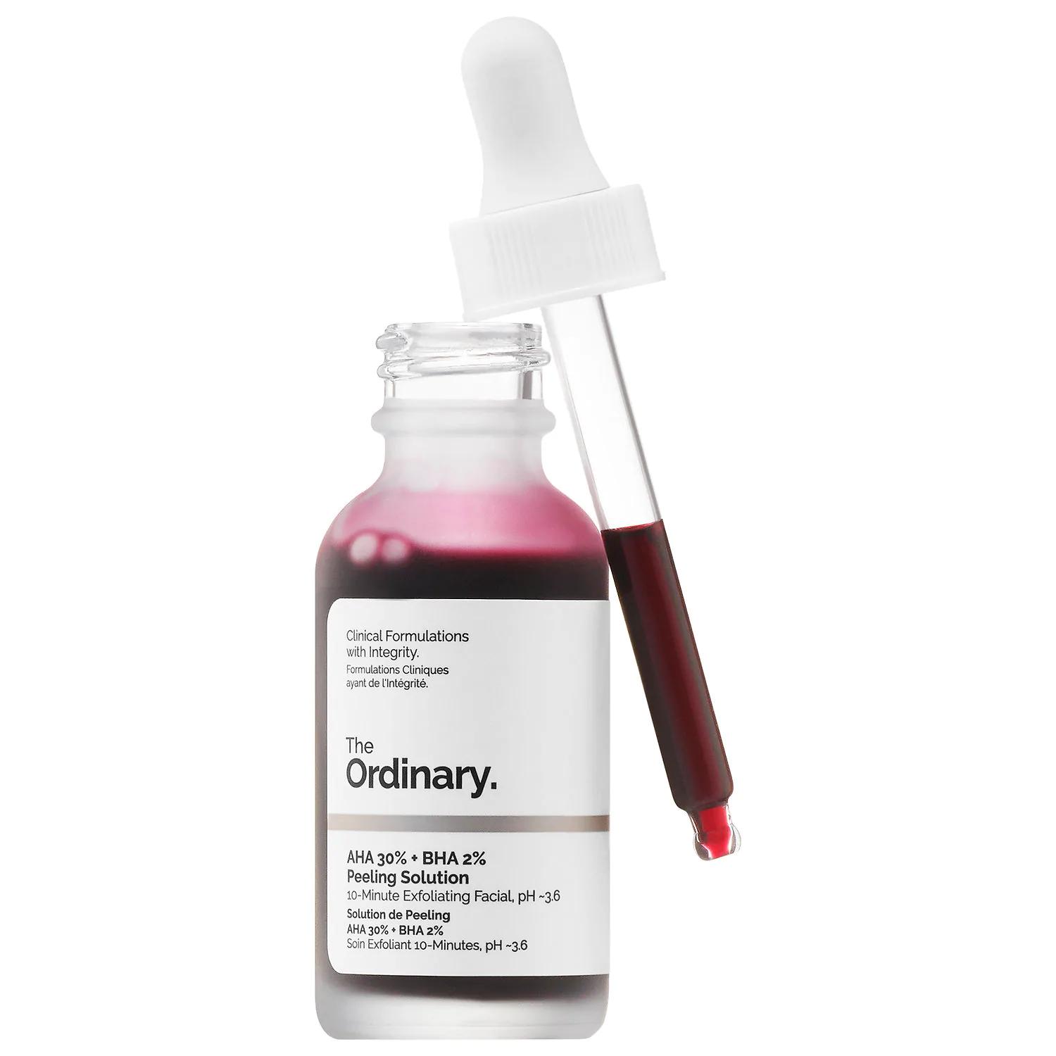 Tẩy Da Chết The Ordinary AHA 30% + BHA 2% Peeling Solution 30ml