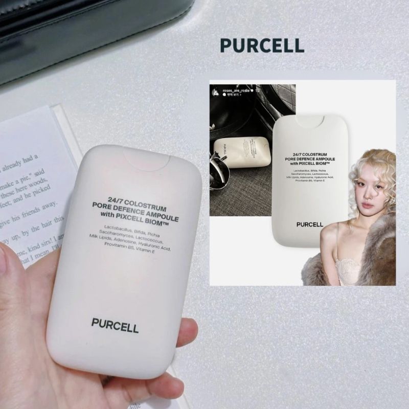 Xịt Dưỡng Tinh Chất Purcell 247 Colostrum Pore Defence Ampoule 55ml